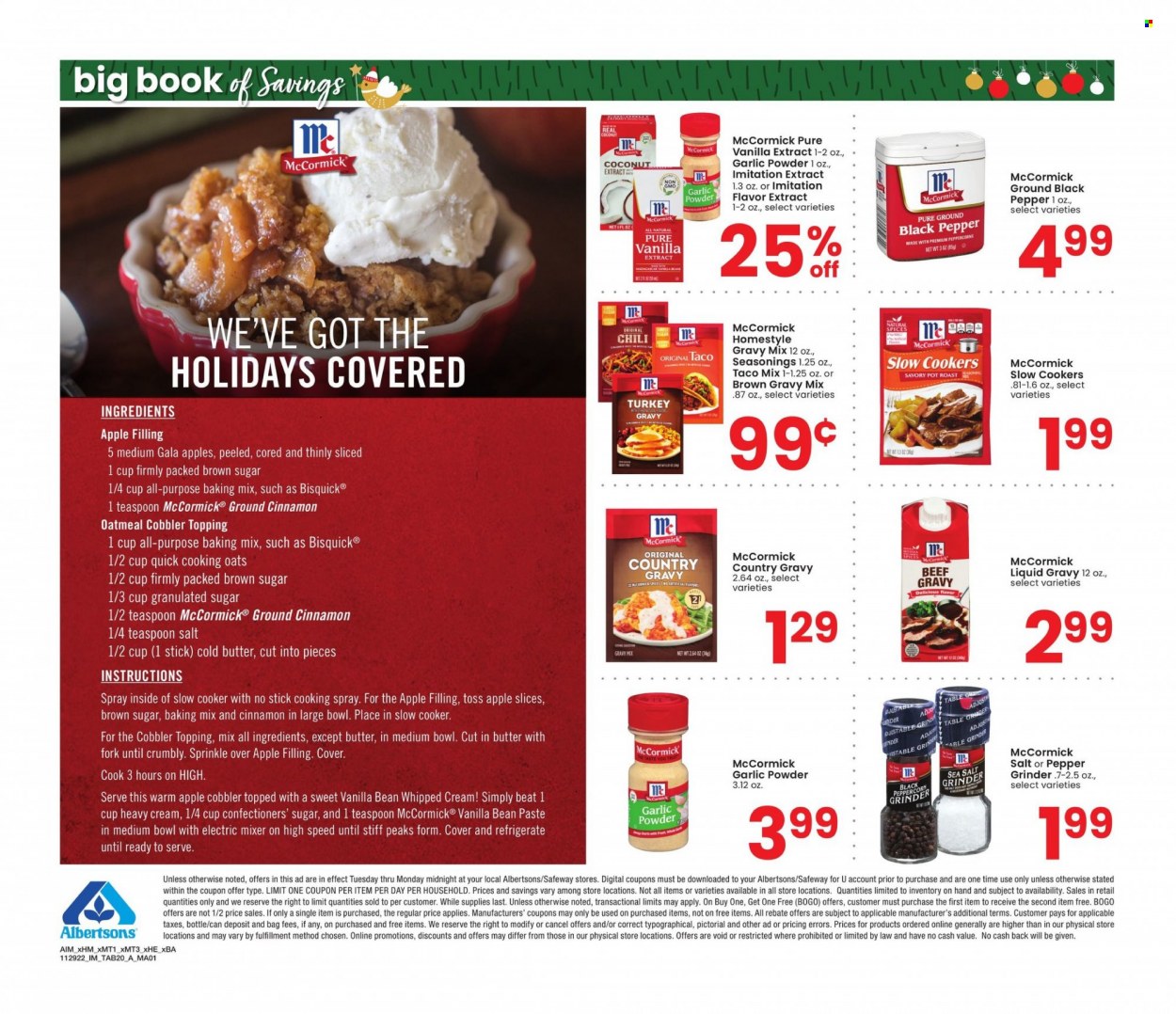 Albertsons ad - 11/29/2022 - 01/02/2023. Page 20