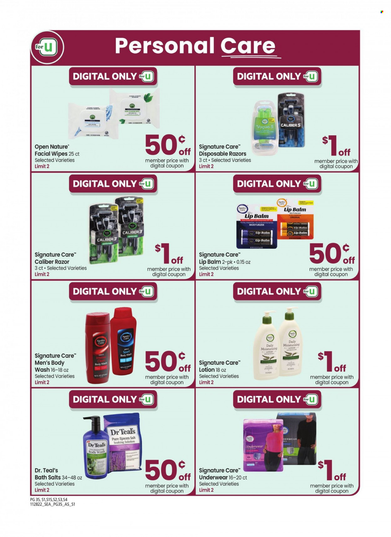 Albertsons ad - 11/28/2022 - 01/01/2023. Page 35