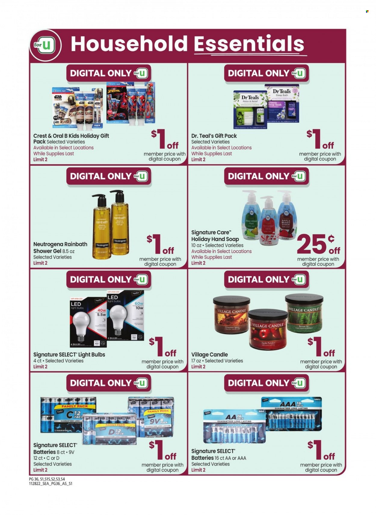 Albertsons ad - 11/28/2022 - 01/01/2023. Page 36