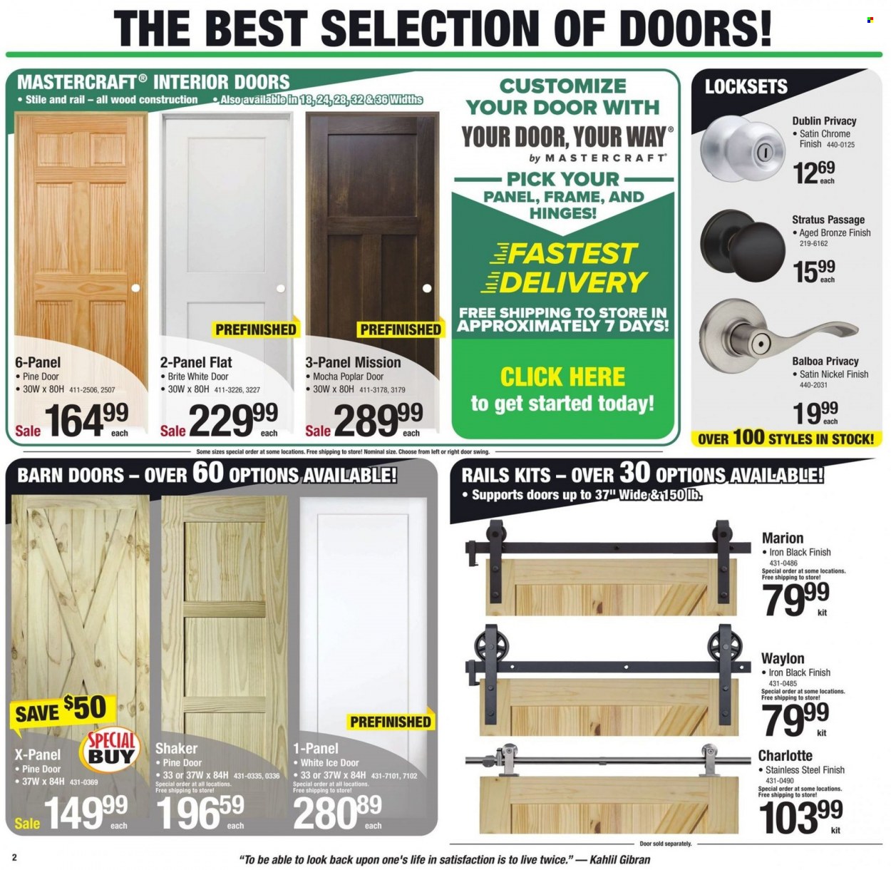 Menards ad - 11/29/2022 - 12/11/2022. Page 2