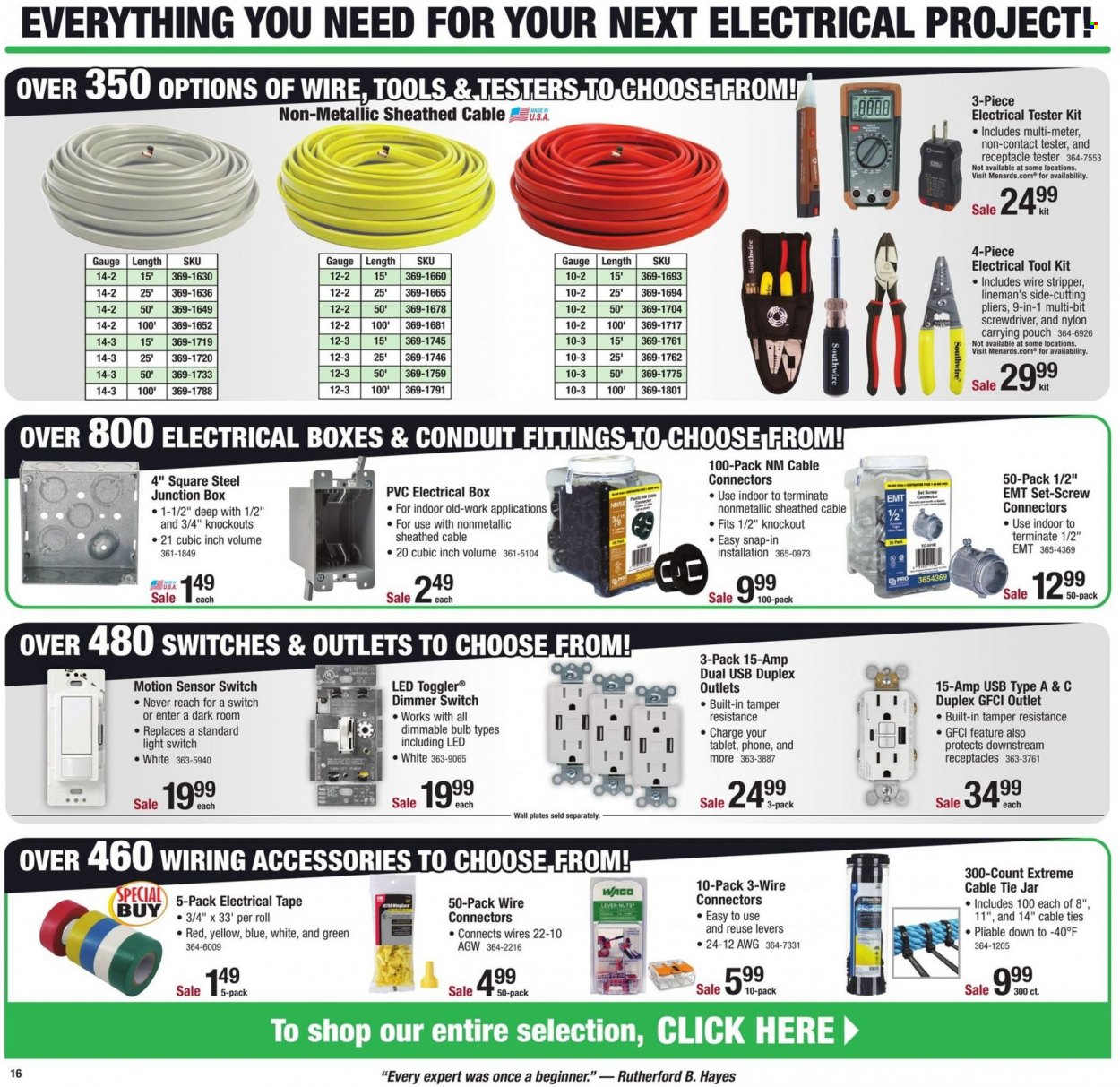 Menards ad - 11/29/2022 - 12/11/2022. Page 19