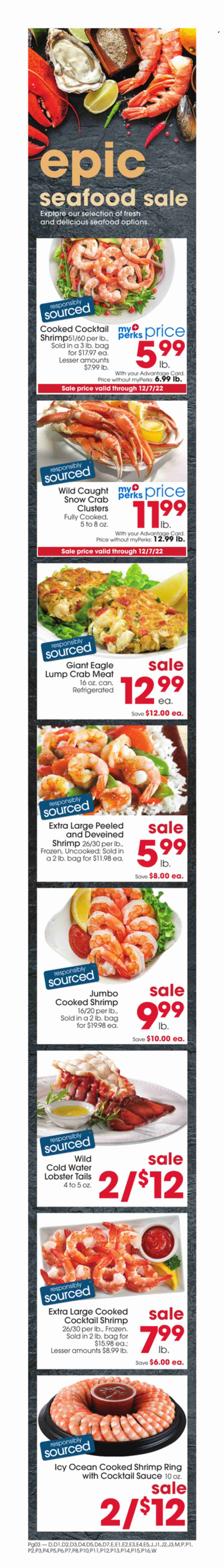 Giant Eagle ad - 12/01/2022 - 12/07/2022. Page 10