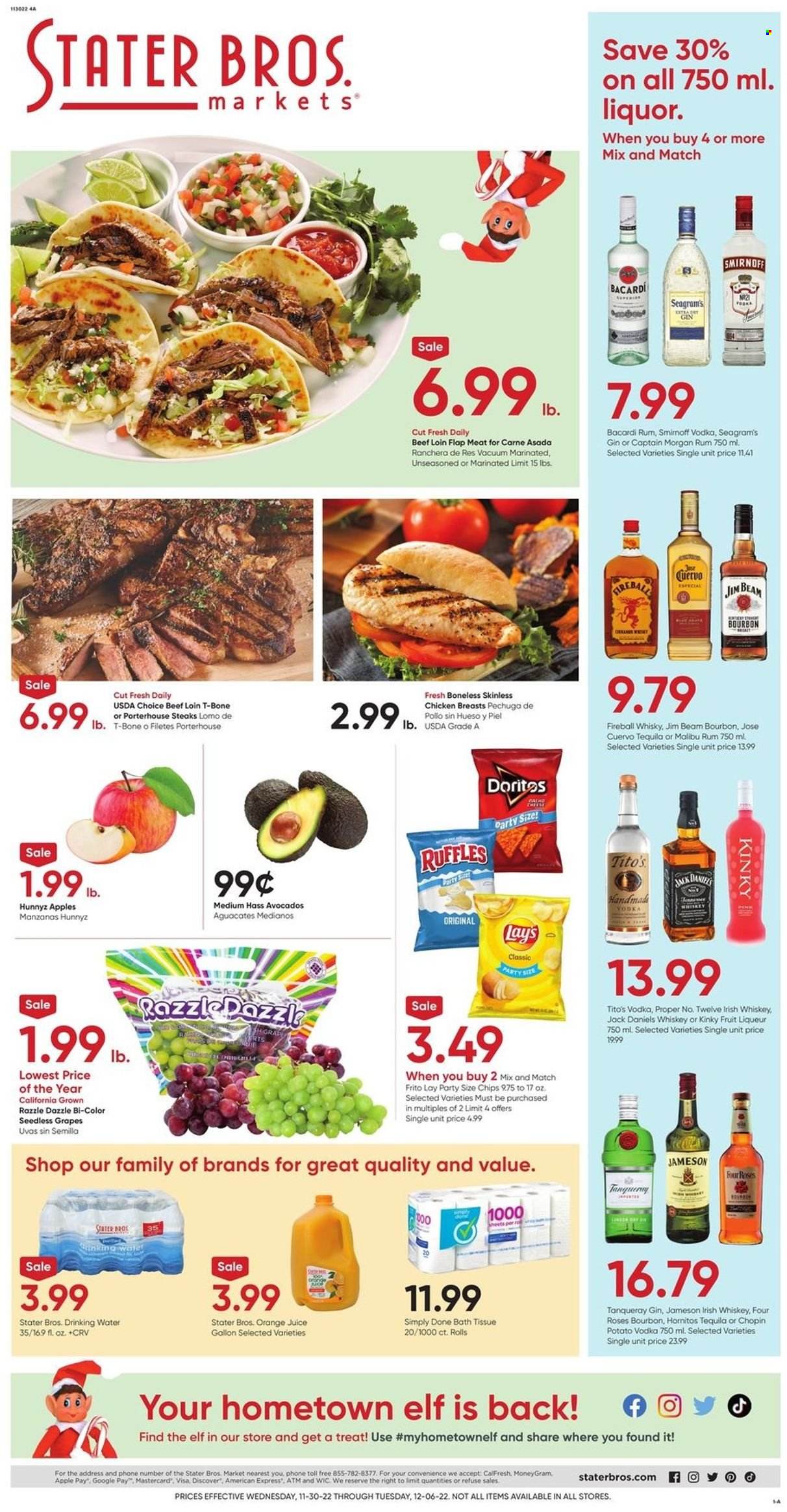 Stater Bros. ad - 11/30/2022 - 12/06/2022. Page 1
