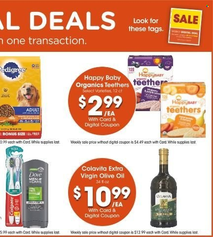 thumbnail - Fred Meyer Flyer - 11/30/2022 - 12/06/2022 - Sales products - Dove, extra virgin olive oil, olive oil, oil, Pedigree. Page 11.