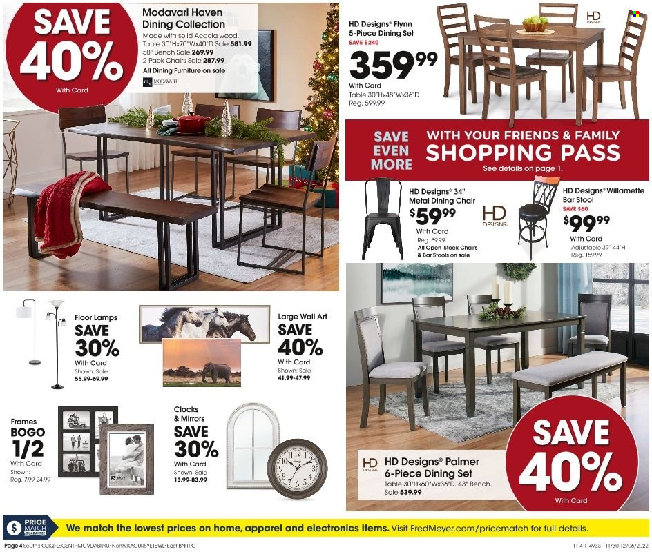 Fred Meyer ad - 11/30/2022 - 12/06/2022. Page 4