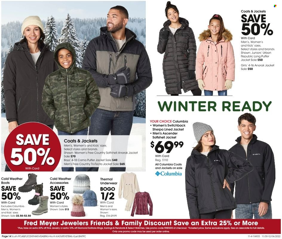 Fred Meyer ad - 11/30/2022 - 12/06/2022. Page 14