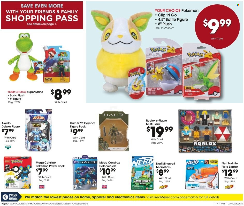 Fred Meyer ad - 11/30/2022 - 12/06/2022. Page 24