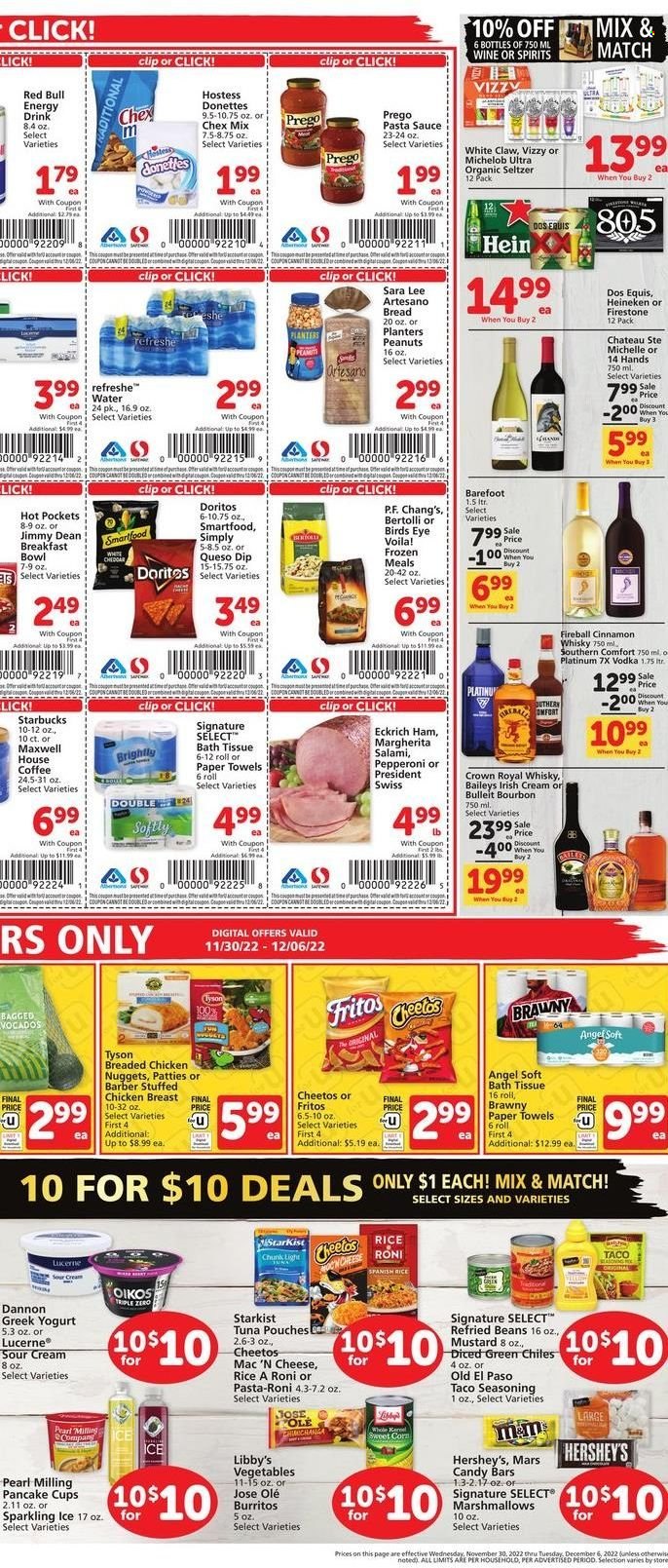 Safeway ad - 11/30/2022 - 12/06/2022. Page 3
