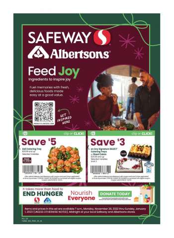 Albertsons Flyer - 11/28/2022 - 01/01/2023.