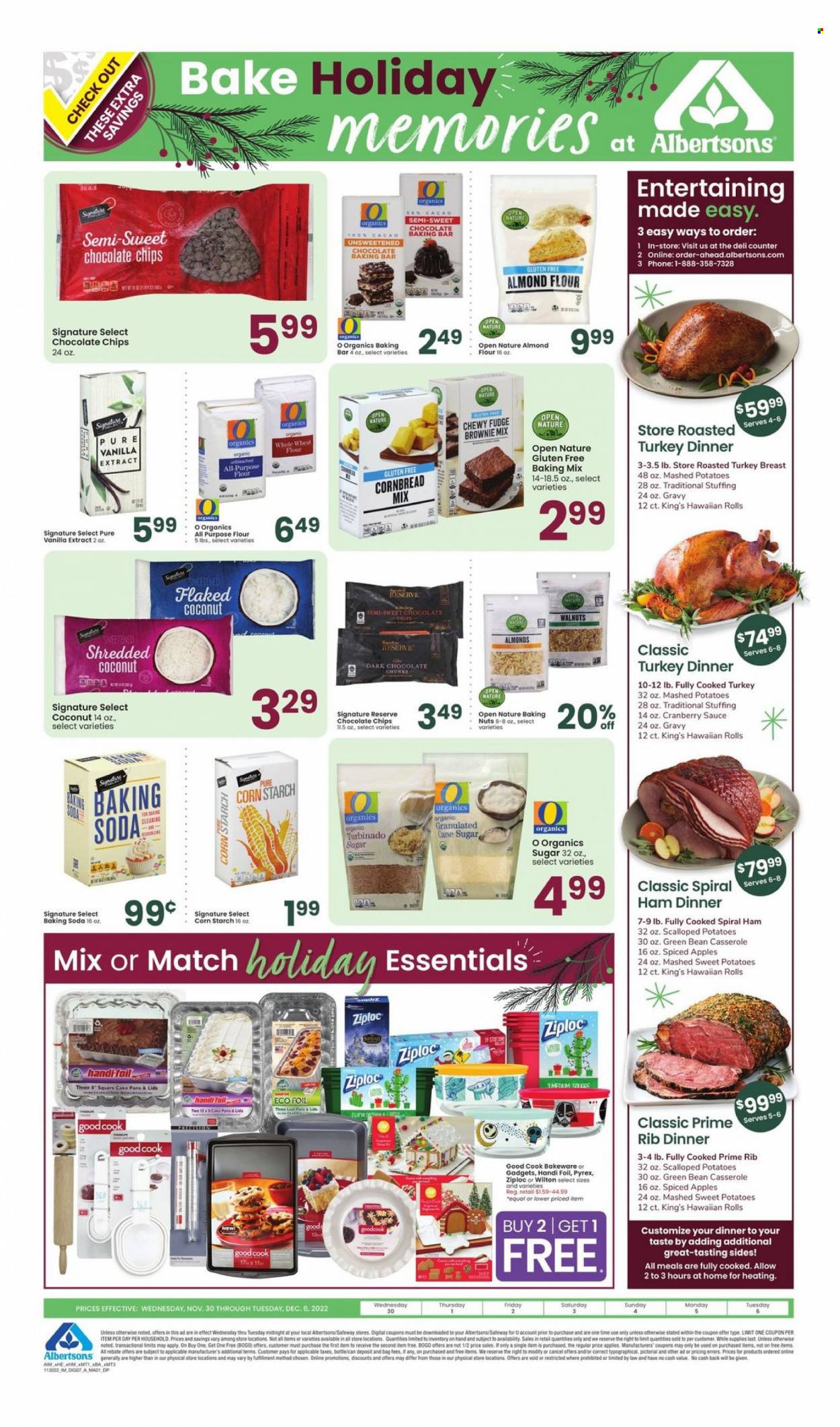 Albertsons ad - 11/30/2022 - 12/06/2022. Page 1