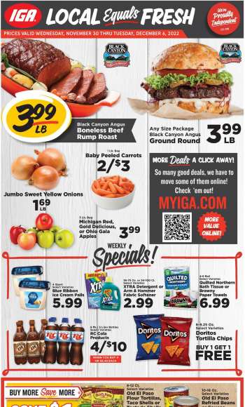 IGA Flyer - 11/30/2022 - 12/06/2022.