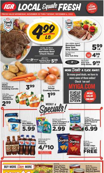 IGA Flyer - 11/30/2022 - 12/06/2022.