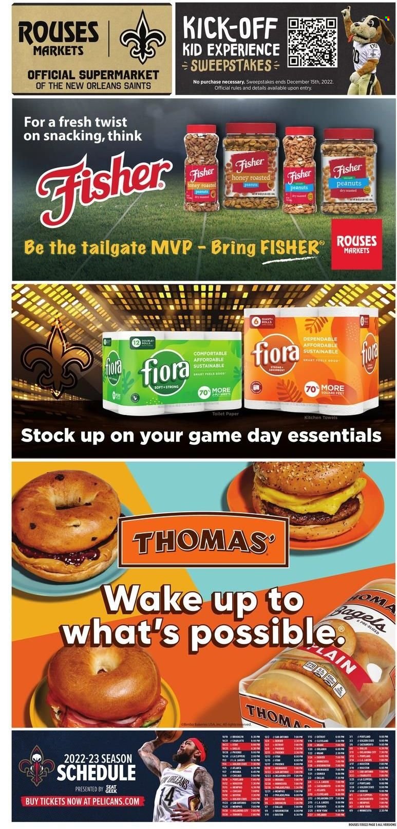 Rouses Markets ad - 11/30/2022 - 12/07/2022. Page 9