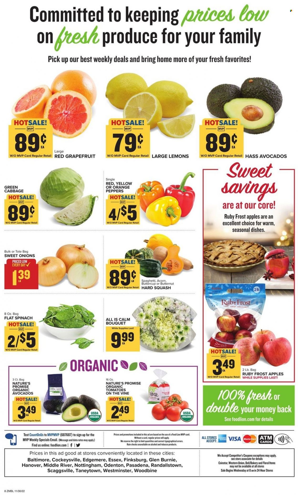 Food Lion ad - 11/30/2022 - 12/06/2022. Page 8