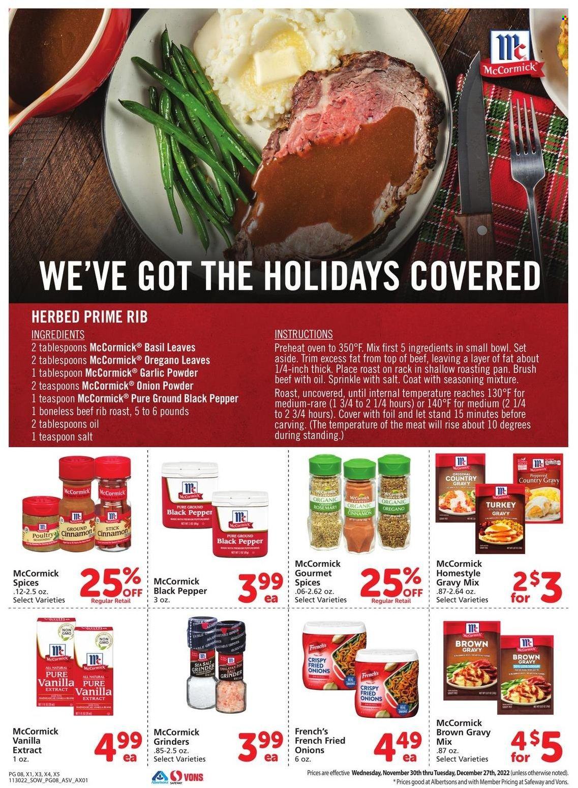 Safeway ad - 11/30/2022 - 12/27/2022. Page 8