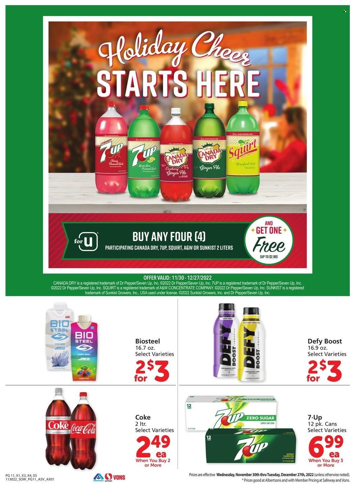 Safeway ad - 11/30/2022 - 12/27/2022. Page 11