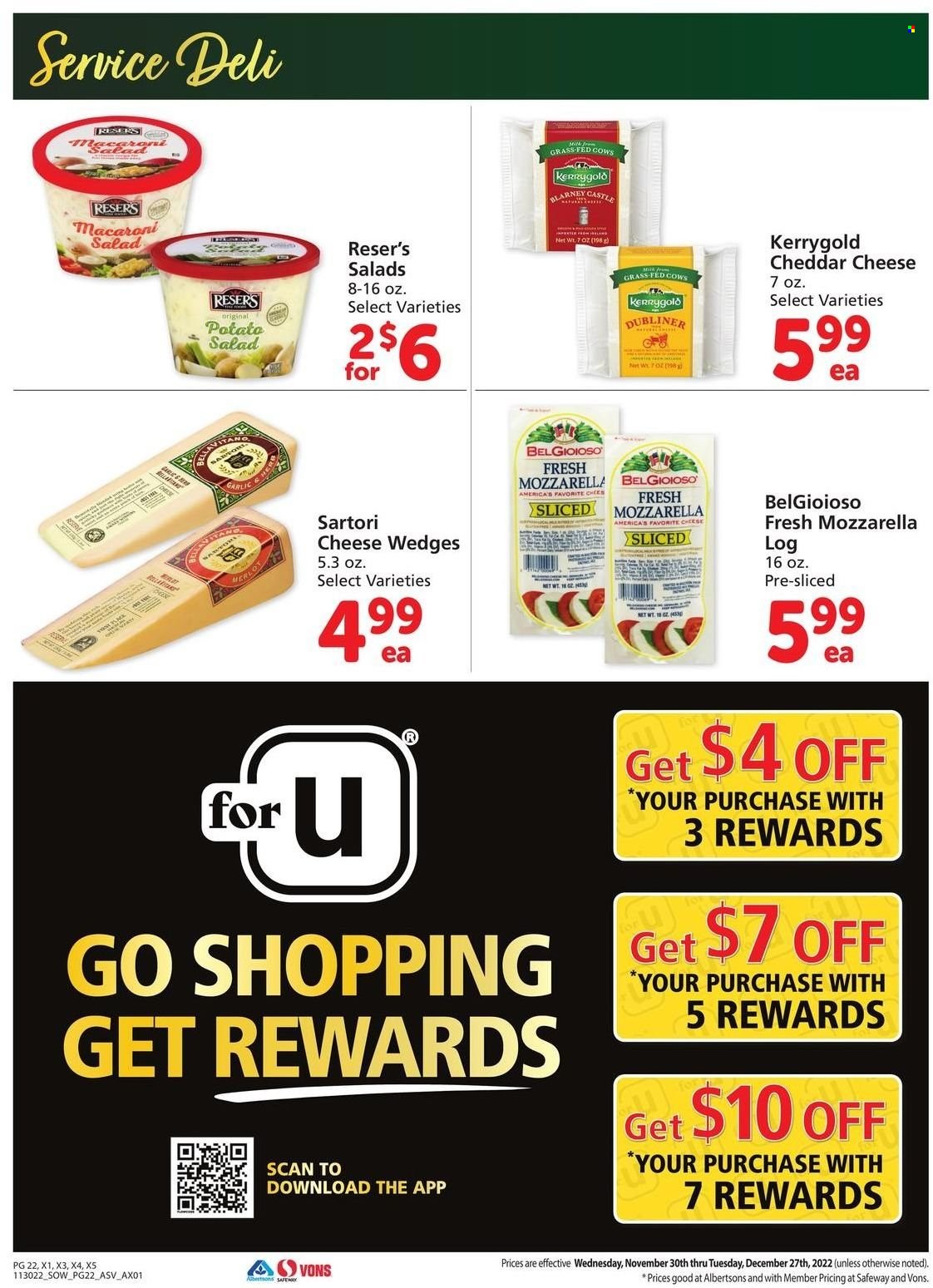 Safeway ad - 11/30/2022 - 12/27/2022. Page 22