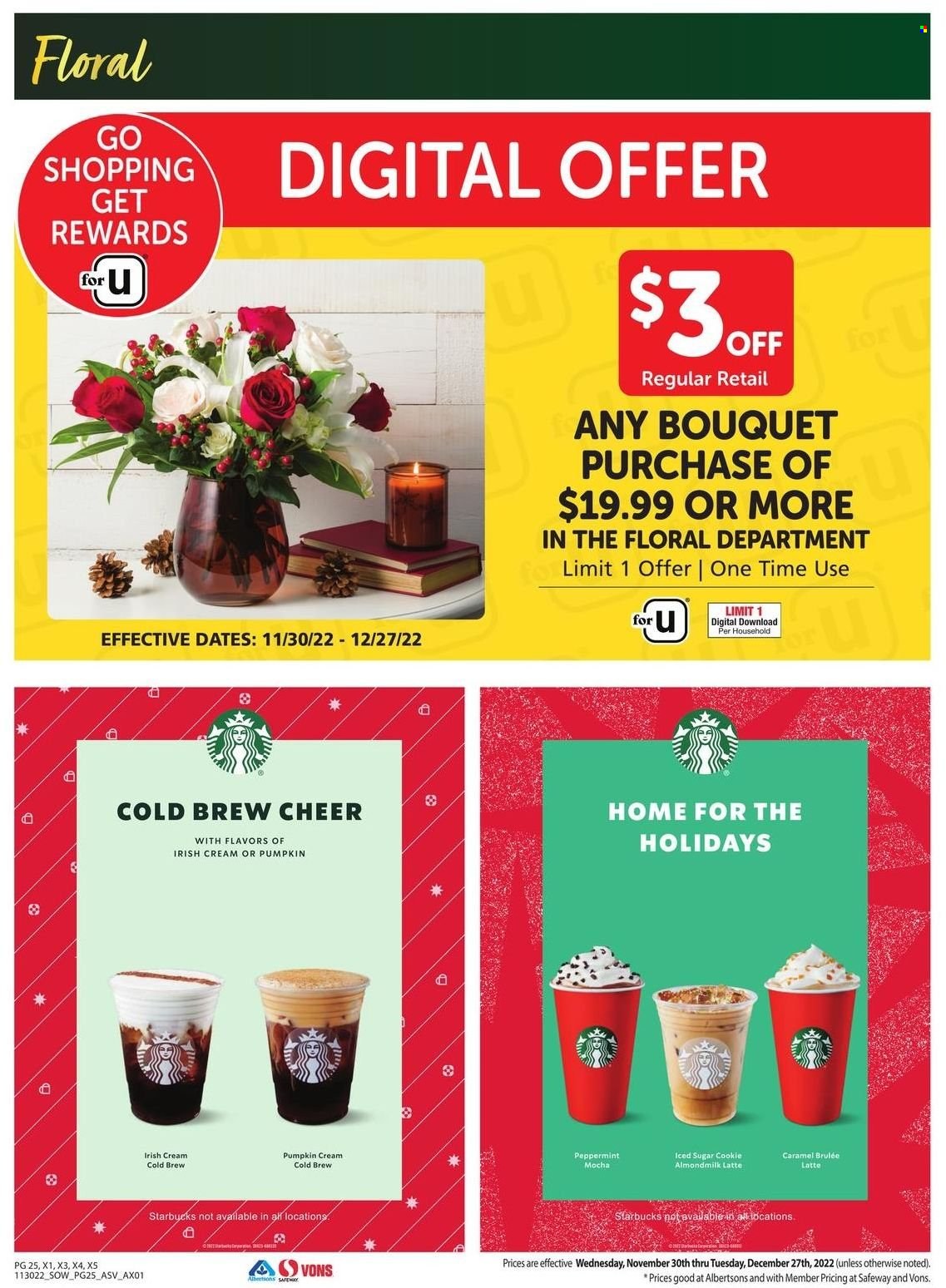 Safeway ad - 11/30/2022 - 12/27/2022. Page 25