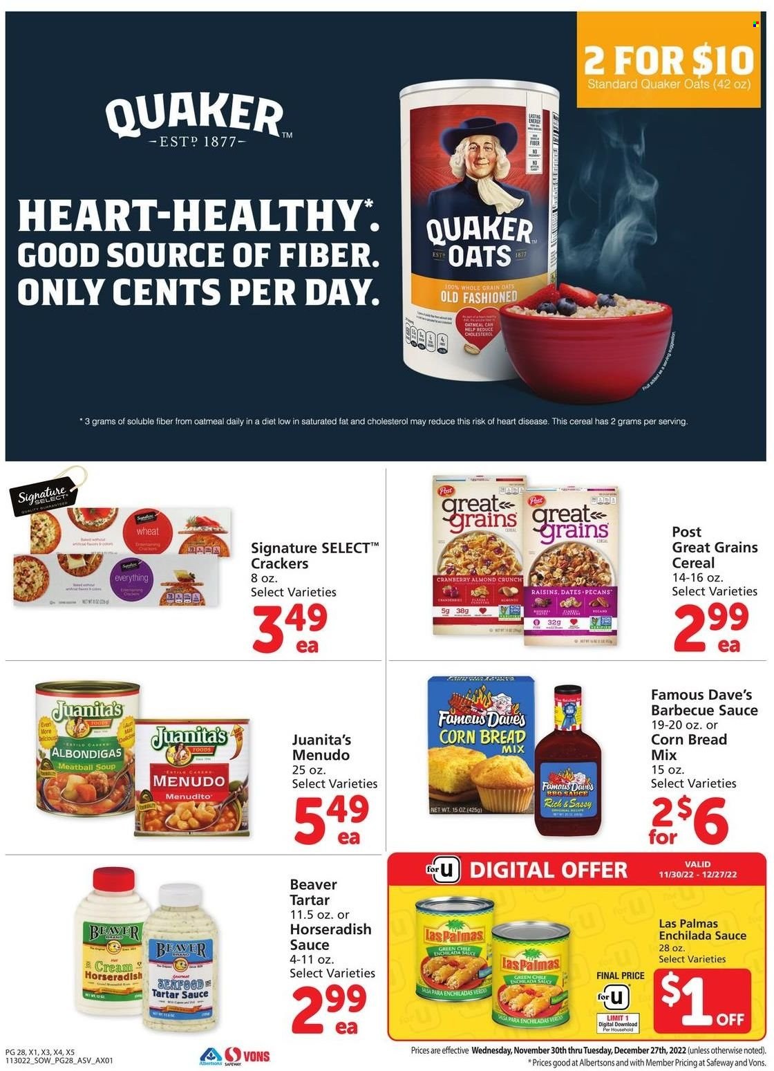 Safeway ad - 11/30/2022 - 12/27/2022. Page 28