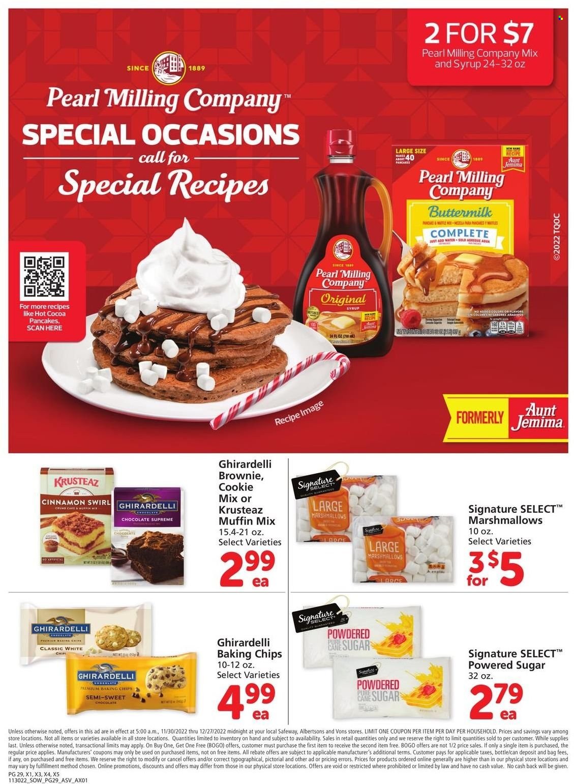 Safeway ad - 11/30/2022 - 12/27/2022. Page 29