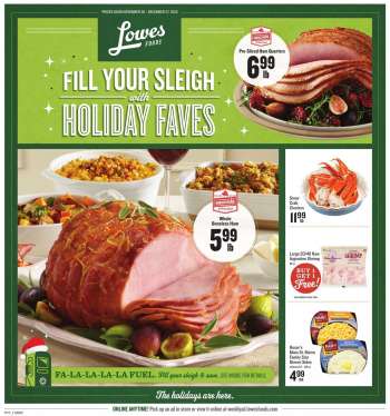 Lowes Foods Flyer - 11/30/2022 - 12/27/2022.