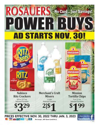 Rosauers Ad