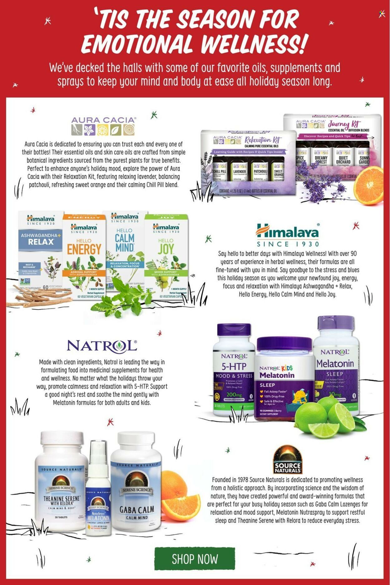 thumbnail - Sprouts Flyer - 11/30/2022 - 12/27/2022 - Sales products - oranges, Halls, spice, essential oils, cap, Natrol, dietary supplement. Page 27.