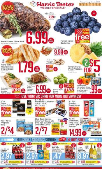 Harris Teeter Flyer - 11/30/2022 - 12/06/2022.