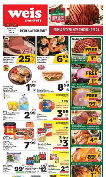 Weis Flyer - 12/01/2022 - 12/04/2022.
