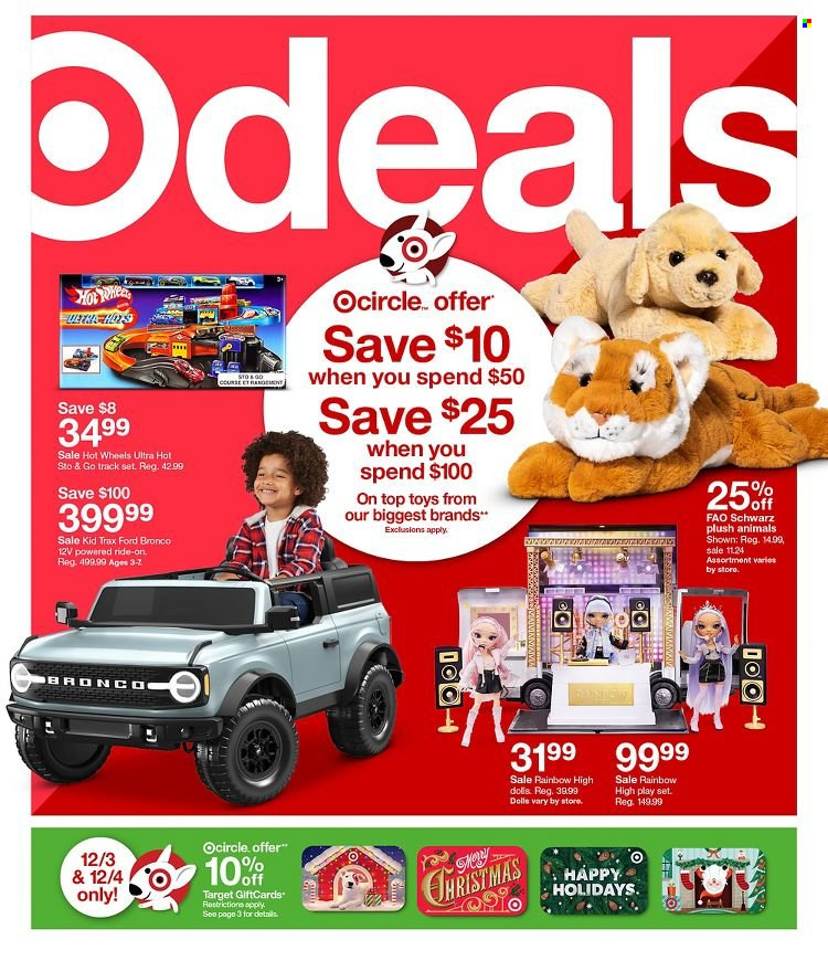 Target ad - 12/04/2022 - 12/10/2022. Page 1