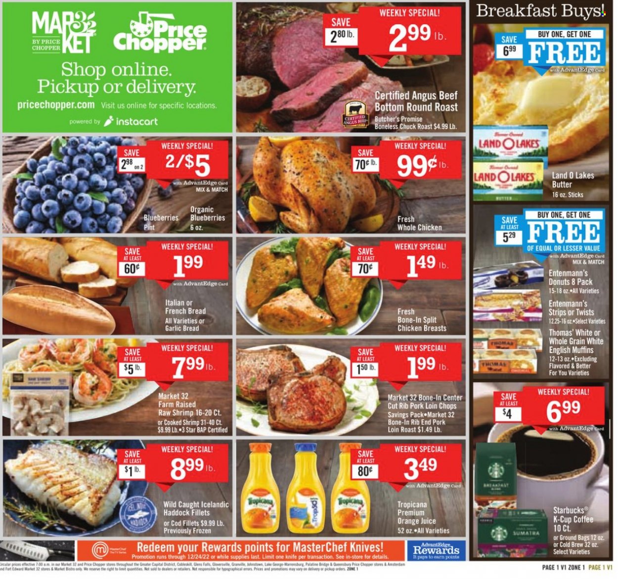 Price Chopper ad - 12/04/2022 - 12/10/2022. Page 1