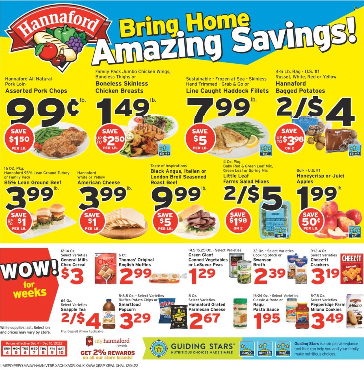 Hannaford ad - 12/04/2022 - 12/10/2022. Page 1