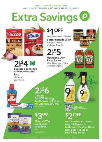 Publix Flyer - 12/03/2022 - 12/16/2022.