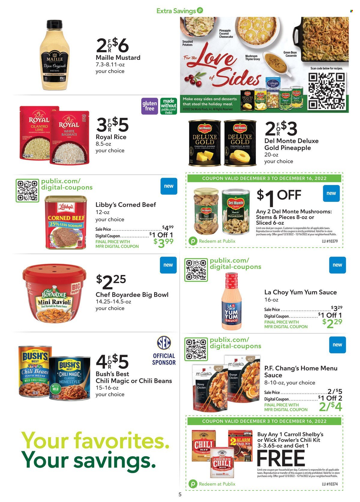 Publix ad - 12/03/2022 - 12/16/2022. Page 5