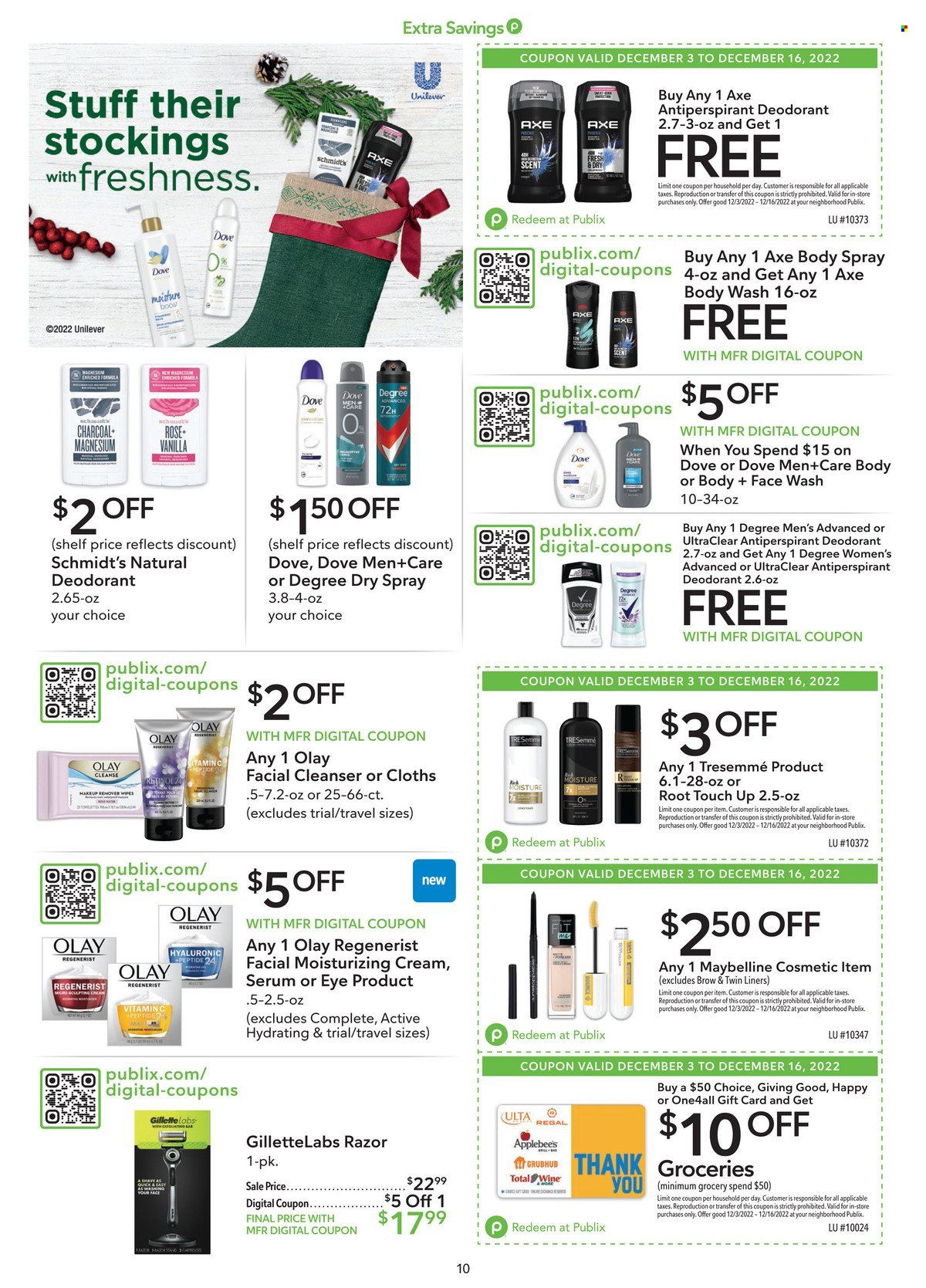 Publix ad - 12/03/2022 - 12/16/2022. Page 10