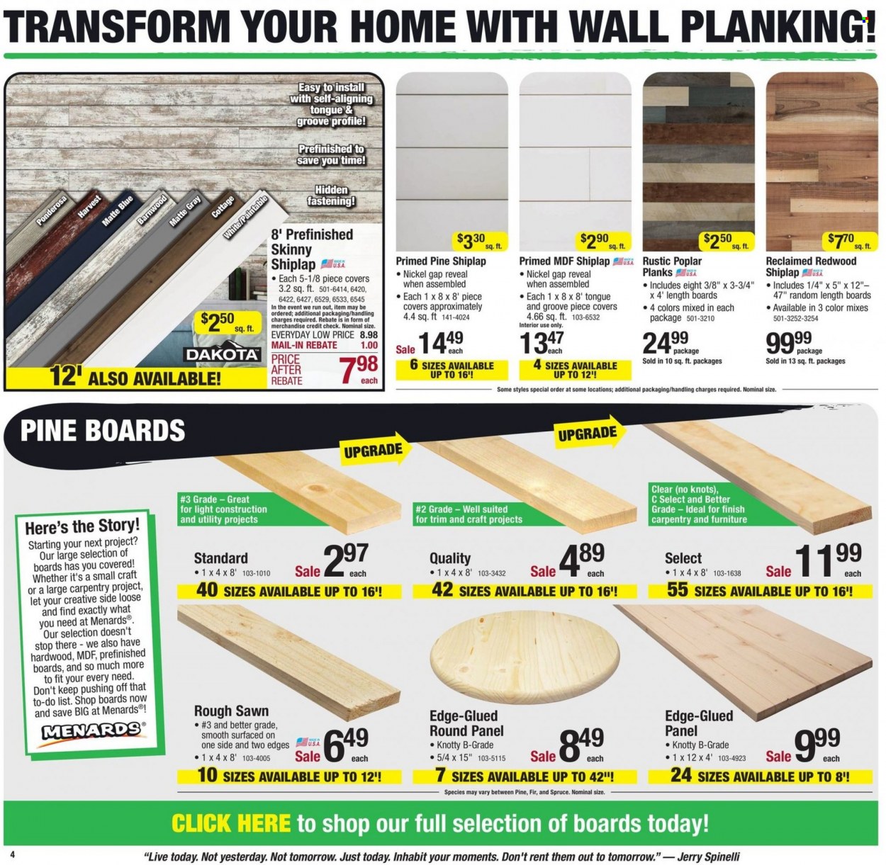 Menards ad - 12/06/2022 - 12/18/2022. Page 4