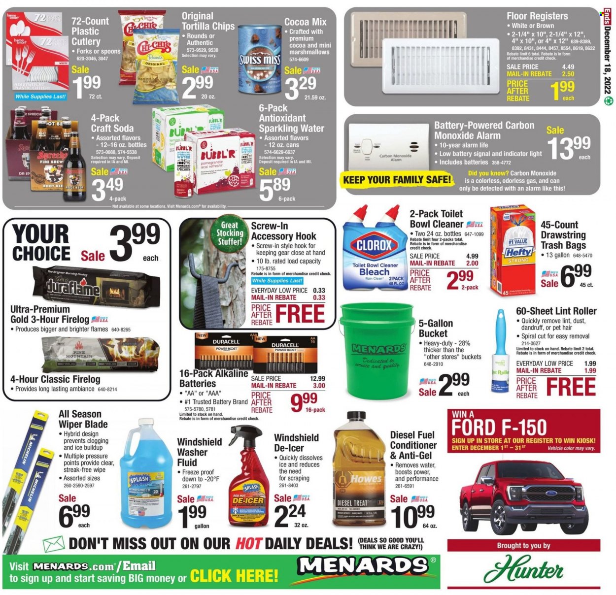 Menards ad - 12/06/2022 - 12/18/2022. Page 27