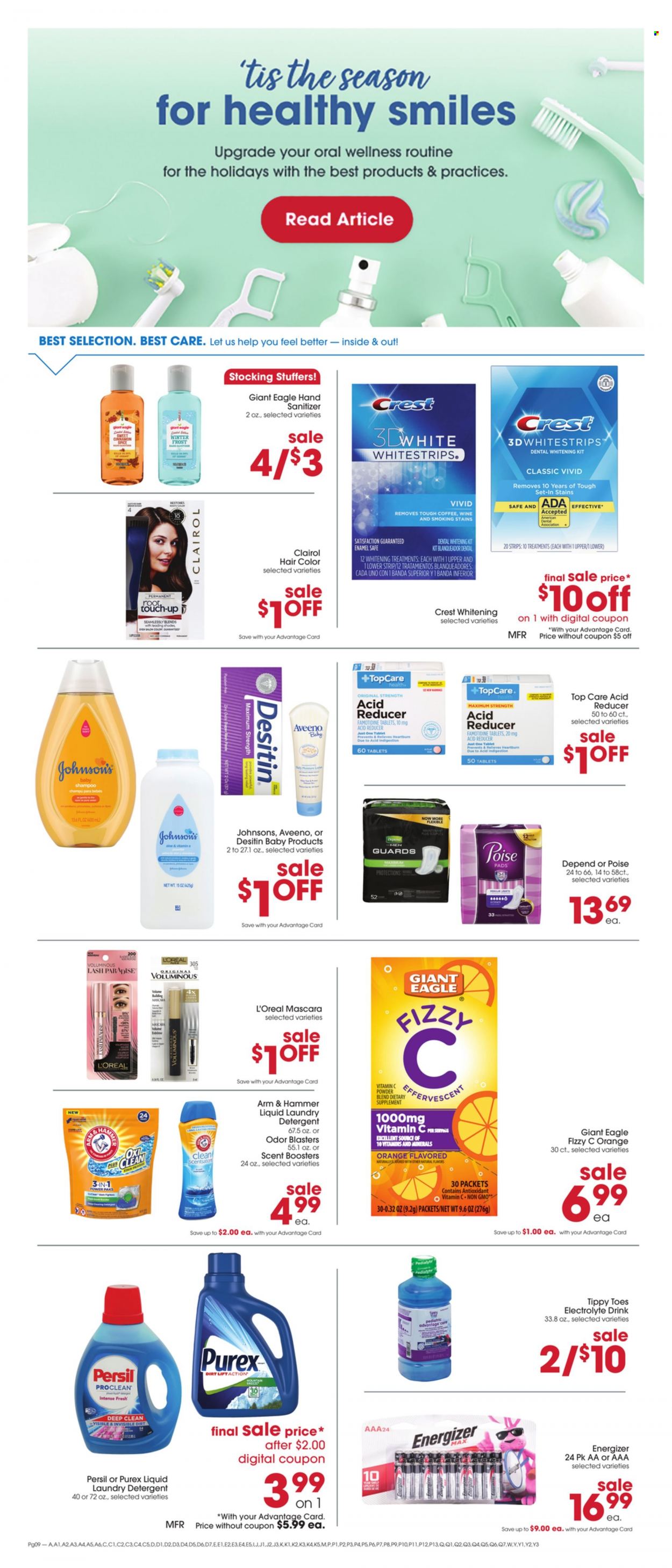 Giant Eagle ad - 12/08/2022 - 12/14/2022. Page 7