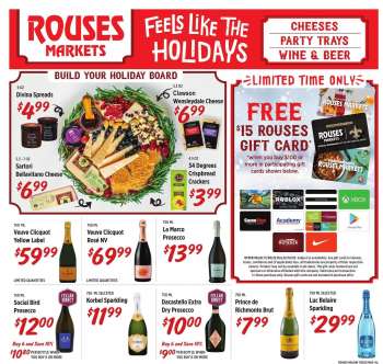Rouses Markets Flyer - 12/07/2022 - 12/28/2022.