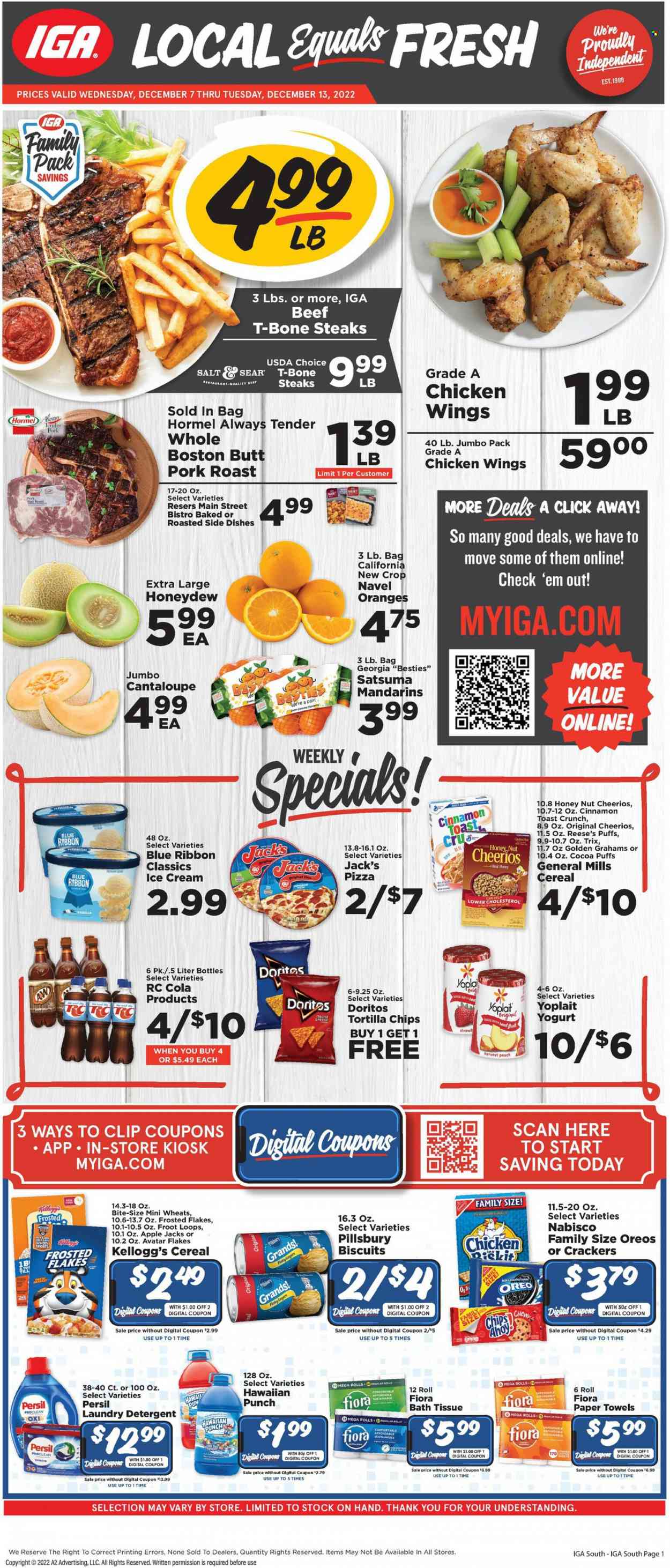 IGA ad - 12/07/2022 - 12/13/2022. Page 1