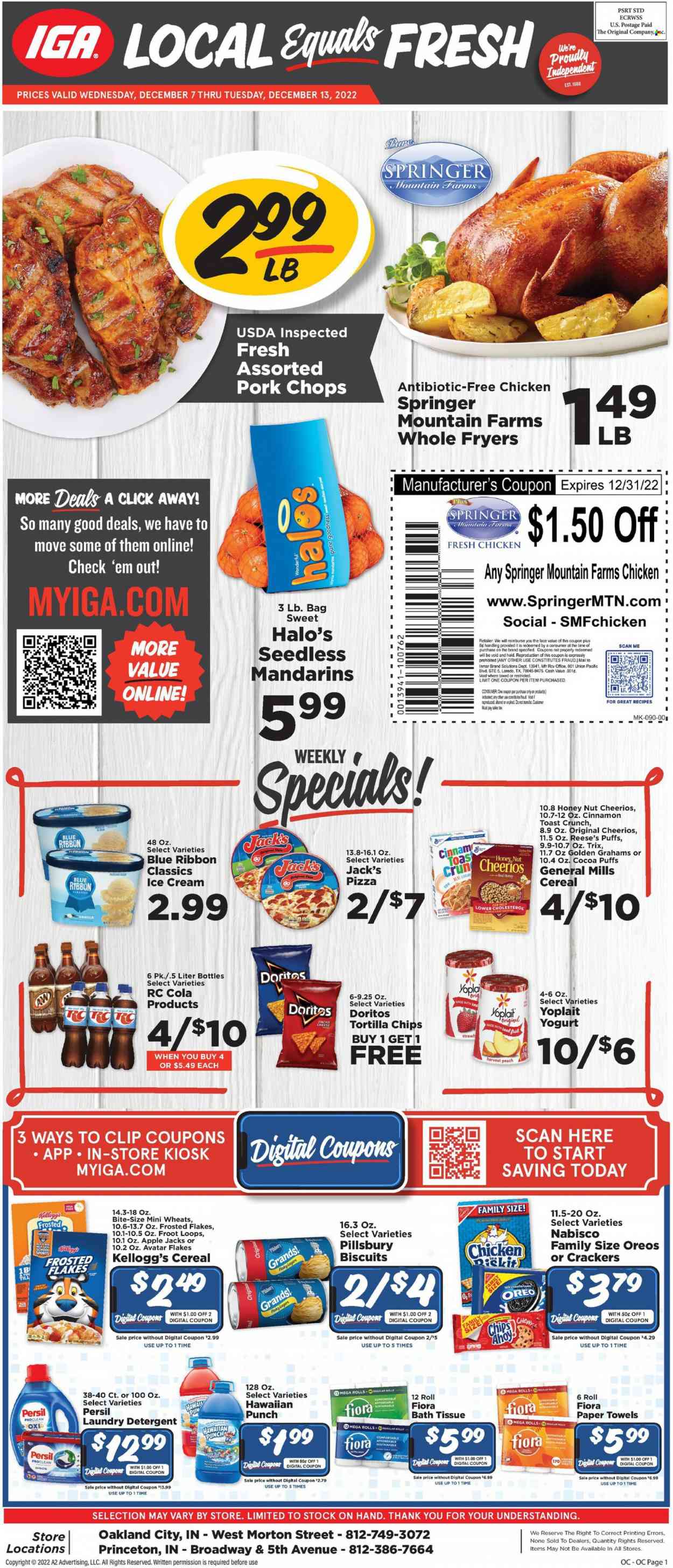 IGA ad - 12/07/2022 - 12/13/2022. Page 1