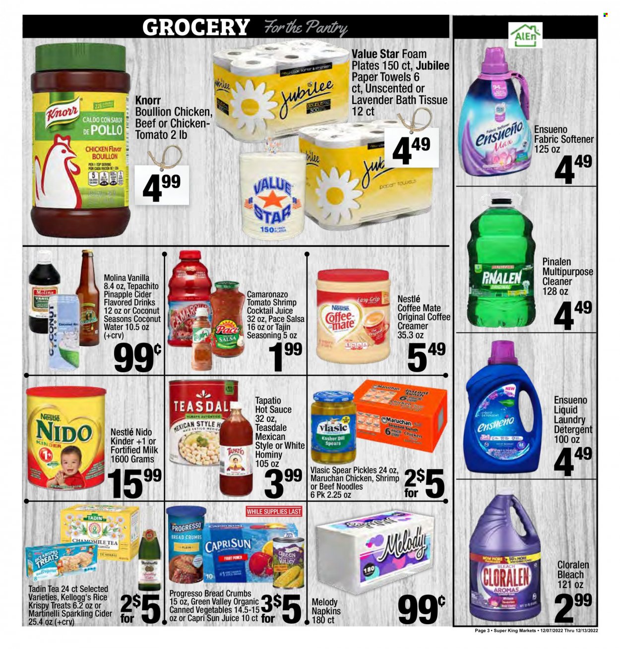 Super King Markets ad - 12/07/2022 - 12/13/2022. Page 3