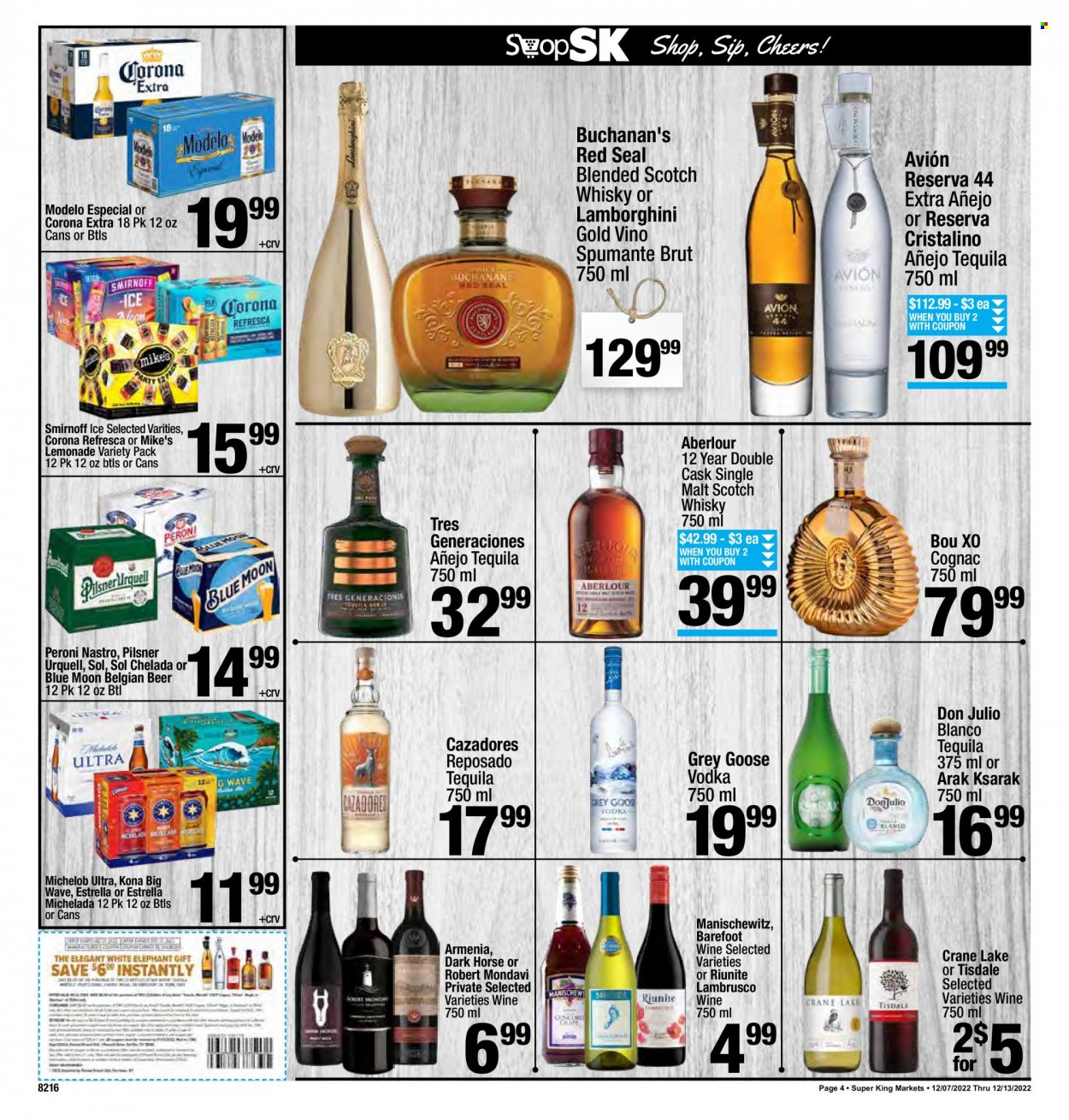 Super King Markets ad - 12/07/2022 - 12/13/2022. Page 4