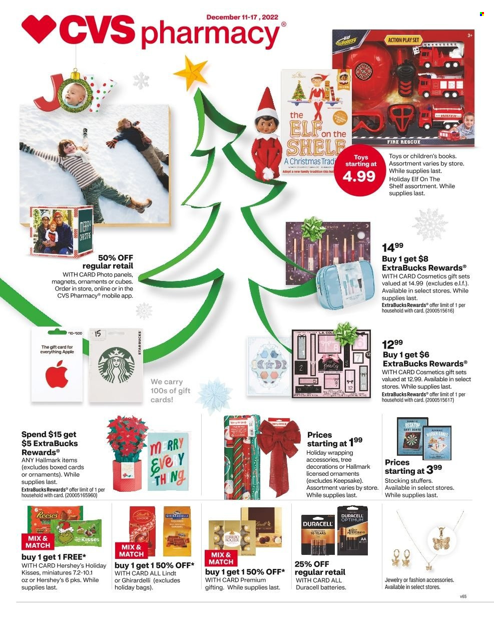 CVS Pharmacy ad - 12/11/2022 - 12/17/2022. Page 1