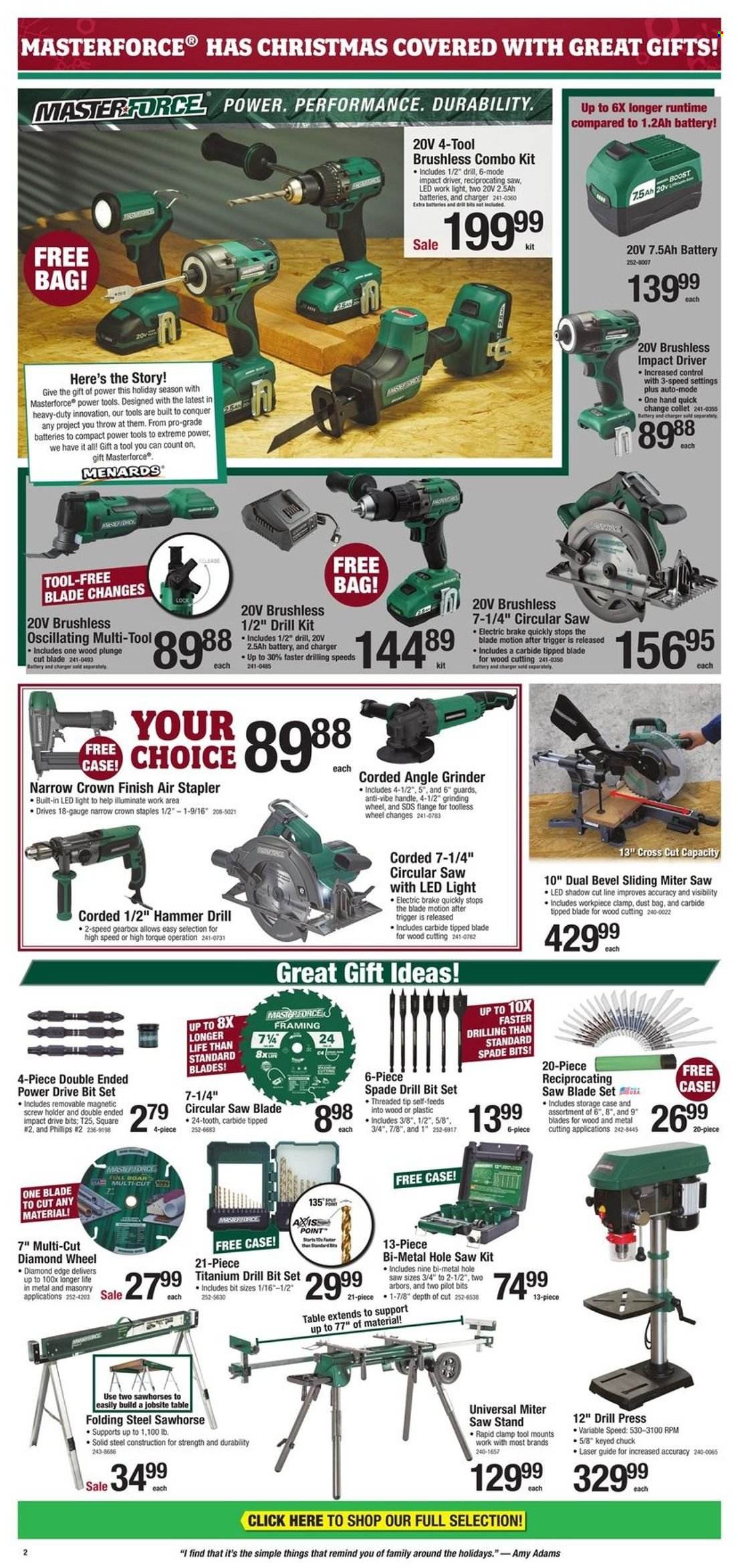 Menards ad - 12/09/2022 - 12/24/2022. Page 2