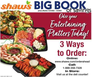 Shaw’s Flyer - 12/02/2022 - 01/05/2023.