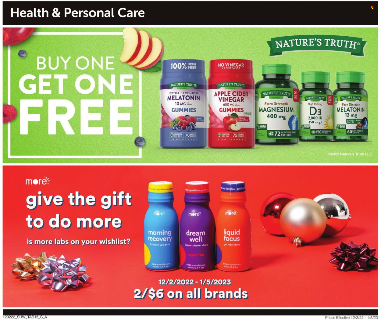 Shaw’s ad - 12/02/2022 - 01/05/2023. Page 16