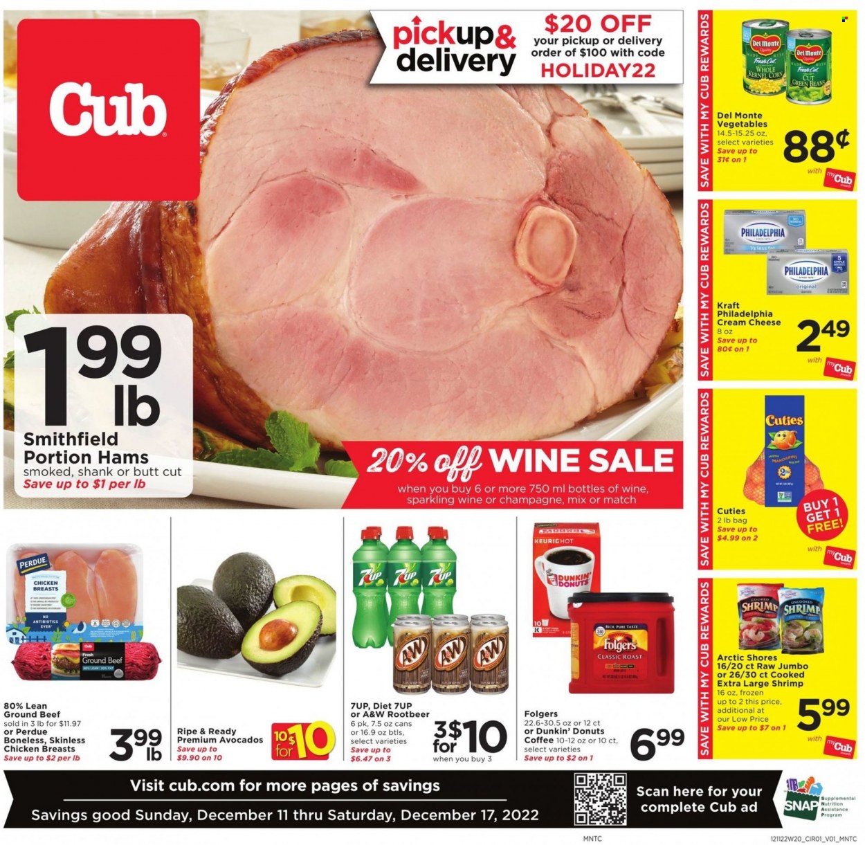 Cub Foods ad - 12/11/2022 - 12/17/2022. Page 1