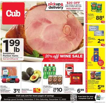 Cub Foods Flyer - 12/11/2022 - 12/17/2022.