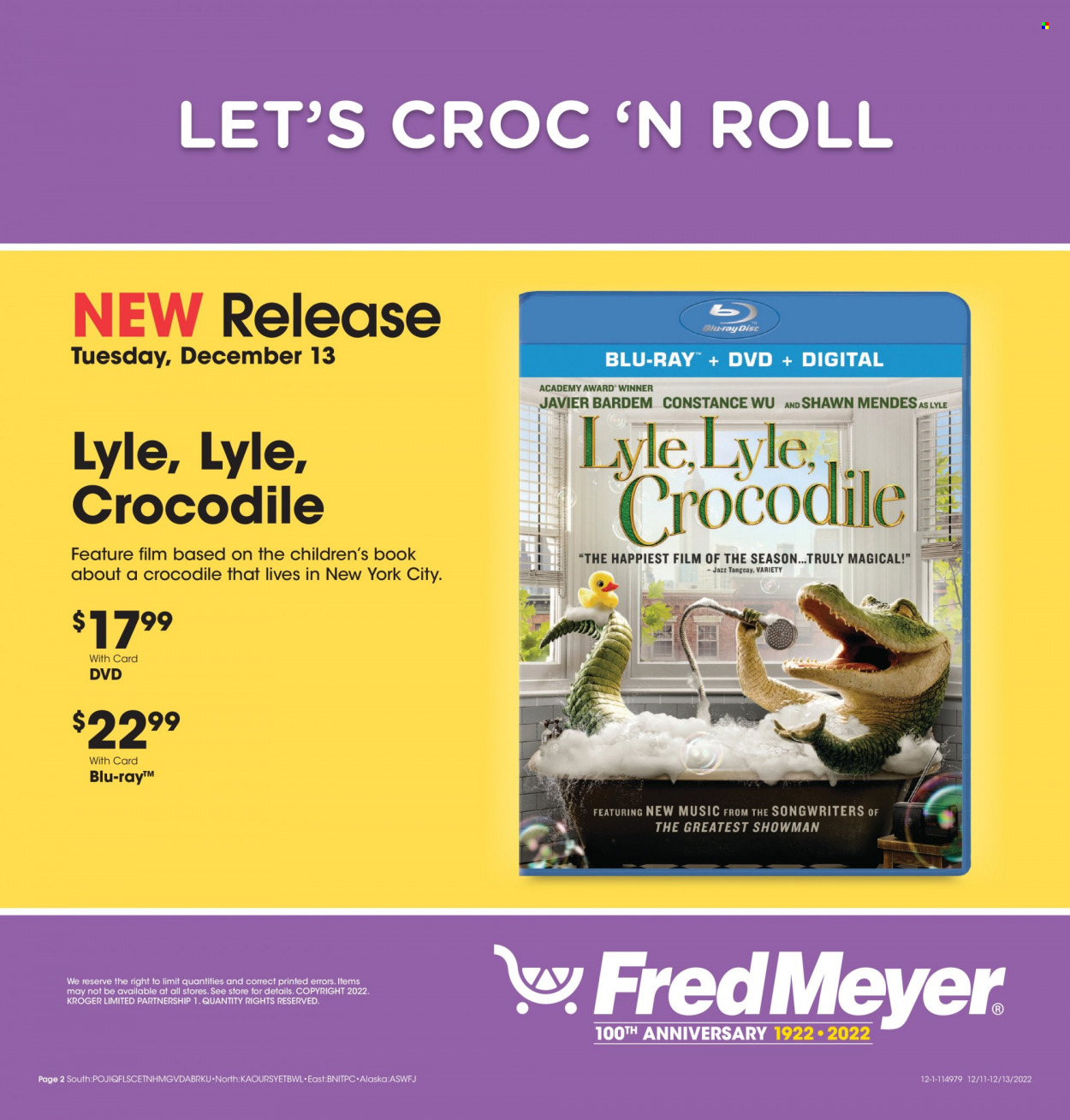 Fred Meyer ad - 12/11/2022 - 12/13/2022. Page 2